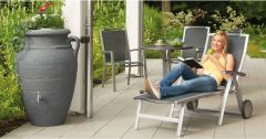 Rezervor  tip Antique Amphora,culoare Dark Granite 360lt. pentru apa de ploaie