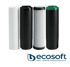 Set de cartuse pentru sistem cu osmoza inversa ECOSOFT ROBUSTPRO (1-2-3-4)