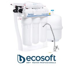 Osmoza inversa economica, Ecosoft Standard PRO, pompa de presiune pe cadru metalic