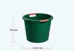 Container Universal rotund  30 lt. alb,verde,albastru,antracit