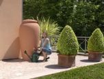 Rezervor pentru apa de ploaie tip Amphora culoare Terracotta 300lt.